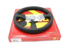 MOMO Montecarlo Leather Steering Wheel Black Stitching 320mm NEW picture