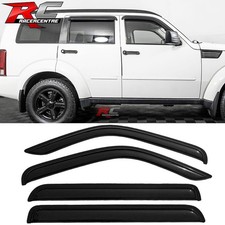 For 07-11 Dodge Nitro Window Visors Rain Guard Air Vent Acrylic 4Pc Set picture