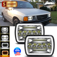 2pcs 7x6'' LED Headlights High-Low Beam DOT DRL DOT For 1984-1995 Isuzu Pickup picture