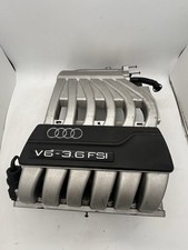 DEFECTIVE OEM Audi Q7 0709 36L Engine Air Intake Manifold 03H133201D 03H G3D picture