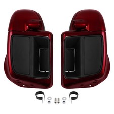 Lower Vented Fairing Fit For Harley Touring Road Glide 14-25#Velocity Red Sunglo picture
