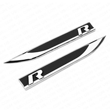 Golf R Sport Car Side Fender Emblem Badge Decal Nameplate picture