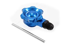 VMS RACING Aluminum Vacuum Scavenger ENGINE OIL CAP BLUE FOR Honda Acura Nissan picture