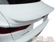 Painted 083 White TRD Look Trunk Spoiler Lip 2014 Lexus IS250 IS350 IS F picture