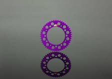 Renthal For 04-24 KTM 85 SX Rear Grooved Sprocket - Purple, Part 441U-428-46GPPE picture