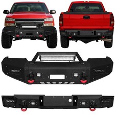 Vijay Front or Rear Bumper Fits 2003-2006 Chevy Silverado 2500/3500 W/LED Lights picture
