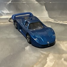 2004 MASERATI MC12 BLU VICTORIA BLUE DIECAST CAR CUSTOM KEYCHAIN LTD EDITION NEW picture