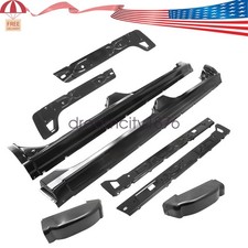 For 99-07 Chevrolet Silverado GMC Sierra Outer& Inner Rocker Panels& Cab Corners picture