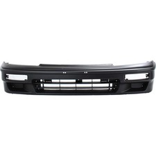 New Front Bumper Cover For 90-91 Honda CRX w/ fog lamp holes Primed HO1000143 picture