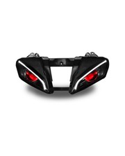 KT LED Headlight Assembly For Yamaha R6 2006-2007 Adjustable RGB DemonEye Color picture