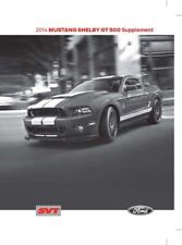 2014 Ford SHELBY GT500 MUSTANG SUPPLEMENT Owners Manual User Guide picture