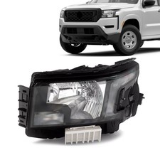 Headlight Headlamp Halogen Black Left Side For 2022 2023 2024 25 Nissan Frontier picture