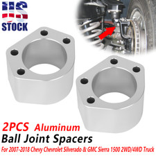 Billet Pair Ball Joint Spacers Kit For Chevy Chevrolet GMC Sierra 2WD / 4WD US picture