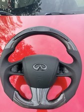 Infinti q50/q60 2014+ custom carbon fiber steering wheel with rpm led picture