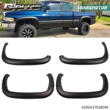 [4PCS]FOR 94-02 DODGE RAM PICKUP TEXTURED BLACK WHEEL FENDER FLARES picture