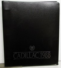 1988 Cadillac Short-Lead Press Kit Folder Allante Seville Eldorado Fleetwood picture