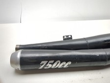 74-76 BMW R75/6 Exhaust Muffler Silencer Cans picture