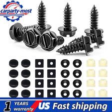 8 Sets Stainless Steel License Plate Screws Kit,License Plate Bolts picture