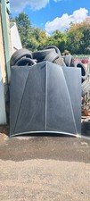 1980 Pontiac Bonneville Hood Black with Chrome Trim and Emblem picture