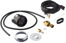 GENUINE AEM Digital Boost 52mm (2-1/16”) Gauge Kit w/ Black & White Face (NEW) picture