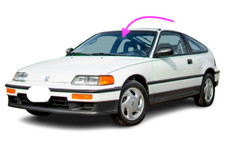Fits: 1988-1991 Honda Civic CRX 2 Door Coupe Front Windshield Glass picture