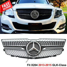 Front Black Grill W/LED Emblem For Mercedes-Benz 2013-2015 X204 GLK-Class GLK350 picture