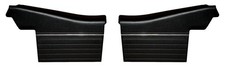 JEGS Rear Deluxe Side Panel Set for 1969 Chevrolet Chevelle, Convertible [Black] picture