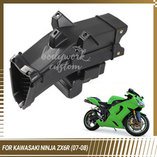 Fit For Kawasaki ZX6R ZX 6R 636 2007 2008 Air Intake Tube Duct Ram Cover Fairing picture