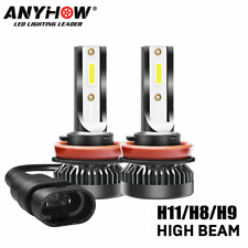 Mini H11 LED Headlight Kit H9 H8 1200W 280000LM High Low Beam Bulb HID Fog Light picture