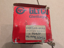 NOS MERCEDES M108 M129 MAIN BEARING SET Glyco .50mm H705/7 250S 250SE 250SL picture