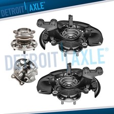AWD Front Steering Knuckles Rear Hub Bearings for 2008 - 2013 Toyota Highlander picture