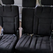 2017-2020 DODGE GRAND CARAVAN REAR 3RD THIRD ROW RIGHT SEAT BLACK LEATHER OEM picture