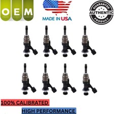 8x NEW OEM AcDelco Fuel Injectors Fit 2014-2017 Chevrolet Silverado 1500 5.3L V8 picture