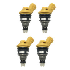 4 x 52lb 550cc Fuel Injector for SR20DET 200SX 180SX 240SX KA24DE E85 Turbo picture