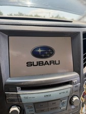 2010-2012 Subaru Legacy AM FM CD DVD XM Navigation Radio Display Screen OEM picture