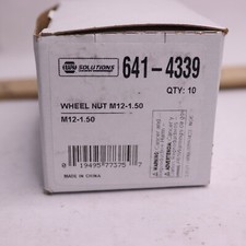 (10-Pk) Napa Lug Nut Steel Chrome M12-1.5 21mm x 1.37