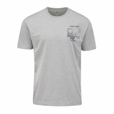 MEDIUM Can-Am Men's Pocket Full of Camo T-Shirt Heather Gray 4545000609 picture