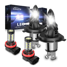 For Kia Sportage 2005-2008 6500K LED Headlight Hi/Lo Fog Lights Combo 4x Bulbs picture