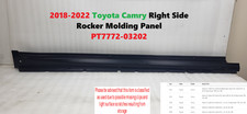 2018-2022 Toyota Camry Right Side Rocker Molding Panel PT7772-03202 picture