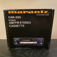 Vintage Marantz CAR-320 Cassette Stereo Box Manual Harness Untested No Knobs picture
