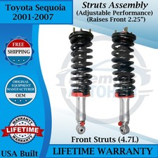 Rancho OEM Front Struts Assembly For 2001-2007 Toyota Sequoia Lifetime Warranty picture
