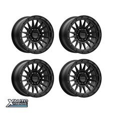KMC KM542 Impact Satin Black 17X9 6X139.7 18mm (Set of 4) picture
