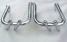 Hard Leather Saddlebags Guard RAIL BAR 4 YAMAHA Roadliner Stratoliner Deluxe picture