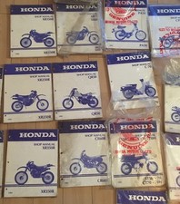Lots Of 16 Honda Shop Manual Xr Cr Ect New Never Open picture