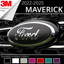 BocaDecals 2022-2025 Ford Maverick Logo Emblem Insert Overlay Decals (Set of 2) picture