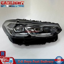 2022-2024 BMW X3 X4 G01 G02 RH Headlight Full LED Right Passenger Chrome OEM picture