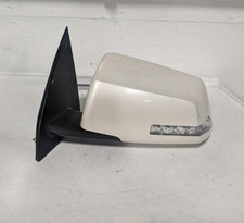 2009-2012 GMC Acadia Power Left Driver Side View Door Mirror White Opt DNP Oem picture