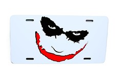 JOKER METAL NOVELTY CAR LICENSE PLATE AUTO TAG, JOKER CAR LICENSE PLATE picture