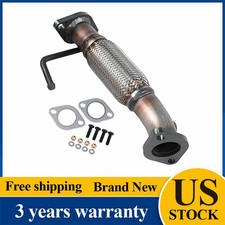 New Stainless Steel Exhaust Front Flex Pipe For 2014-2019 KIA Soul 1.6L 302151 picture