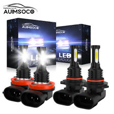 For Chevrolet Suburban 2015-2021 9005+H11 LED Combo Kit Headlight High Low Bulbs picture
